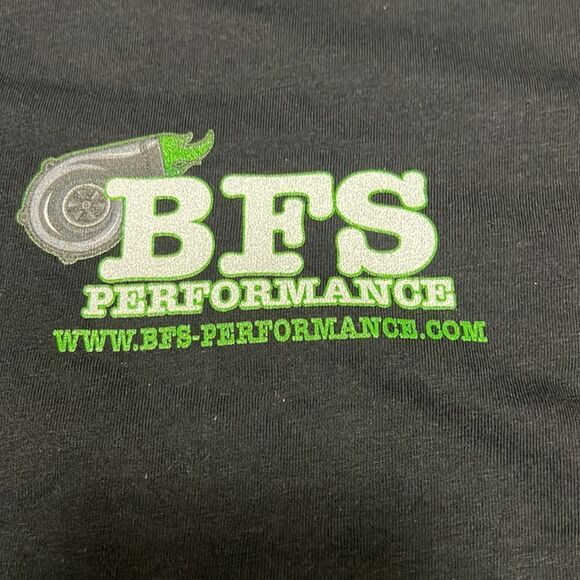 BFS Performance Men’s Black Short Sleeve T-Shirt Size XL - Picture 2 of 6
